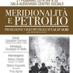 meridionalità e petrolio